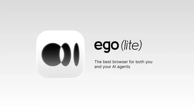 Ego Lite - 面向AI代理的快速浏览器自动化工具 preview