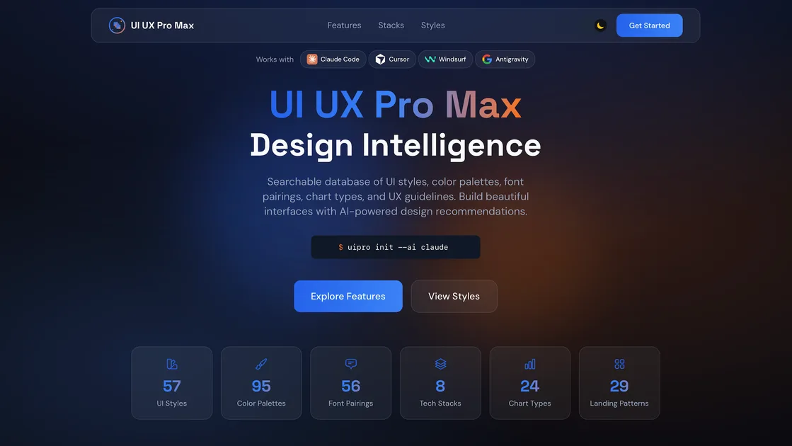 ui-ux-pro-max-skill preview