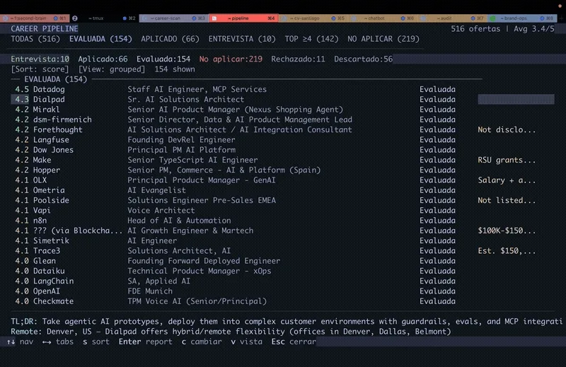 career-ops Demo