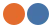 Tangerine and Slate Blue