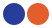 Ultramarine and Safety Orange