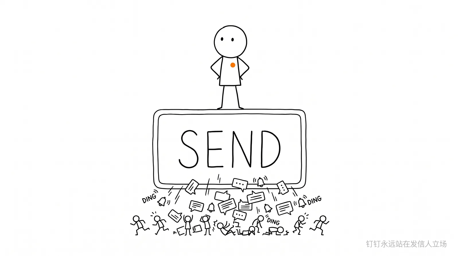 Sender's standpoint